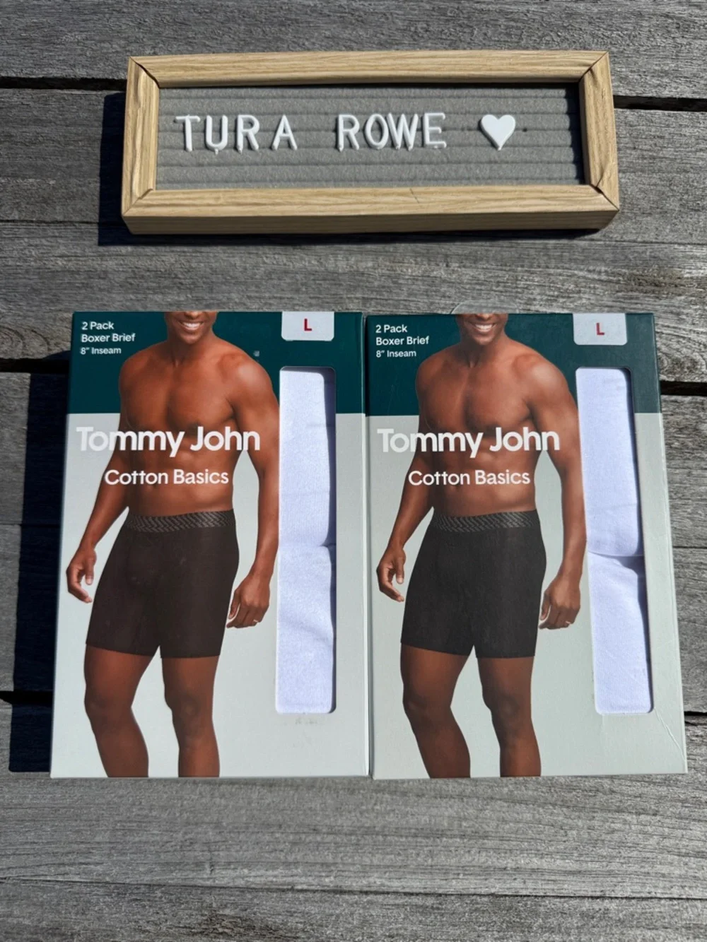 Tommy John Cotton Boxer‎ Briefs 4 Pack 8